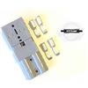 Anderson Professional Sport Supplements Anderson, connettore SB50 da 50 Amp e 600 V, cavo terminale del connettore di alimentazione a batteria (grigio)