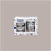 FABBRI 600 g Couvette Amarena in Latta con 2 Coppette in Ceramica Decorate Fabbri