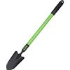 VR VETRINEINRETE Vetrineinrete® Pala trapiantatore da Giardino con Manico telescopico Lungo Regolabile richiudibile Estensibile da 51 a 79 cm Vanga badile a Punta Stretta attrezzo utensile da Giardinaggio 90068 G3
