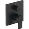 Duravit Manhattan Mitigeur monocommandé encastré pour baignoire, consommateur 2, MH5210012046, MH5210012046, Colorazione: nero opaco