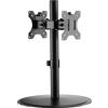 Techly Supporto monitor Techly braccio da scrivania per 2 monitor da 17'' a 32''