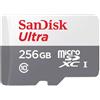 Sandisk 256GB Scheda microSDXC SanDisk Ultra Classe 10 UHS-I [SDSQUNR-256G-GN3MN]