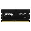 Kingston Ram SO-DIMM DDR5 32GB Kingston Fury Impact 5600MHz CL40 1pz Nero [KF556S40IB-32]