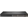 Hp Switch Aruba CX serie 6200 24G 24 porte 10/100 /1000BaseT PoE 4SFP+ 370W Nero [JL725A#ABB]