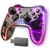 Mars gaming Controller Mars Gaming MGP-24 Wireless RGB 2.4GHz Nero/Trasparente