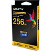 Adata 256GB Adata Premier Extreme microSDXC Blu/Giallo [UD256GEX3L1-C]