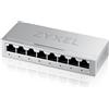 Zyxel Switch Zyxel GS-105BV5-EU0101F Non gestito L2 8x GbE Argento [GS-108BV5-EU0101F]