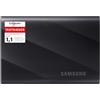 Samsung Memorie T9 MU-PG1T0B SSD Esterno Portatile da 1TB, USB 3.2 Gen 2x2, 20 Gbps, Nero
