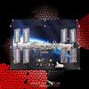 SHOWCASE LAB TECA IN PLEXIGLASS-SHOWCASE- PER SET LEGO IDEAS- 21321-STAZIONE SPAZIALE INTERNA