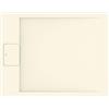 Ideal Standard - Ultra Flat S i.life, Piatto doccia rettangolare 90x70 in resina, Piletta di scarico lato corto, Finitura opaca effetto pietra, Sabbia