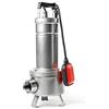 DAB FEKA VS 1200 MA - 1,36 HP Pompa monofase centrifuga sommergibile in acciaio inossidabile per acque luride contenenti corpi solidi fino a 50 mm.