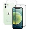 PanzerGlass Custodia telefono trasparente & pellicola protettiva | PanzerGlass™ | iPhone 12 mini