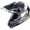 Scorpion Casco Moto Cross Enduro Scorpion VX-16 EVO AIR ROD Nero Neon
