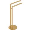 Colombo Design Piantana Mini B4038OM ORO MATT Porta Salviette 2 Bracci