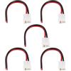 OTOTEC 5pcs 2 Pin Alternatore Riparazione T-Plug Connettore Spina 15 cm Precablato Pigtail Cavo 16AWG Connettore elettrico per sistemi di ricarica automobilistici