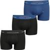 Tommy Hilfiger Uomo Pantaloncini Boxer Confezione da 3 Elasticizzati, Multicolore (DP Ind/DP Ind/Blk), XXL