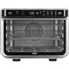 Ninja Foodi Forno Multifunzione 10 in 1, Fornetto Elettrico Portatile da Piano di Lavoro, 10 Funzioni, Friggere ad Aria, Arrostire, Grigliare, Disidratare, Riscaldare, Argento/Nero, DT200EU