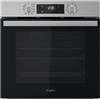 WHIRLPOOL OMR58HR0X - Forno Da Incasso Elettrico Ventilato 71L, Grill Turbo per Pizza e Grandi Pasti, 8 Programmi, Funzione Autopulente SmartClean, Classe A+, Elettrodomestici Cucina 59,5Lx59,5Hx55,1P
