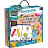 LINDT - LISCIANIGIOCHI Lisciani Italia Montessori Laboratorio dell'Alfabeto e Prima Scrittura