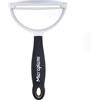 Microplane Sbucciatore professionale XL | Lama larga e affilata in acciaio inox per sbucciare frutta e verdura | Manico ergonomico | Pelapatate a forma di Y