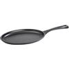 VICTORIA Padella per Fajita in Ghisa Smaltata Induzione da 25cm, Adatta per, Fuoco, Barbecue, Forno, Vetroceramica e Gas, Cast Iron Skillet Senza Sostanze Tossiche, Senza PTFE e PFOA