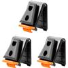 duozoanz Borsa Porta Attrezzi Clip Tou-Ct, Marsupio Lavoro Uomo Cintura Porta Attrezzi Tool Clip Tou-Ct-150, Borsa Attrezzi Elettricista Belt Supporto Tb-ct-150sp 3 Pezzi