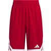 ADIDAS EVRYDAY PRO SHORT JR RED Shorts Basket Ragazzo