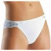 Saggio Jadea 6 Pezzi Slip Brasiliana in Cotone Modal Morbido e Traspirante Stile Comodita e Qualita Impeccabile Profumatore Bianco 2