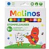 Amewi 300008 - Stampini magici Malinos, 9 Pezzi + 1