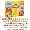 Play-Doh Hasbro Play-Doh, Calendario dell'Avvento per Bambini e Bambine, Arti e Mestieri Creativi, Ottima Idea Regalo, Contiene 24 Colori e 28 Accessori Festivi, 3+ Anni