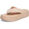 Crocs Getaway Platform Patent Flip, Infradito Donna, Nero, 39/40 EU