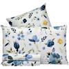 Riad Arredo Set Lenzuola Letto Matrimoniale 100% Cotone PERCALLE - Completo Letto Morbido in Prezioso Percalle (Sandy Blue)