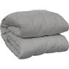 vidaXL Coperta Ponderata Grigia 120x180 cm 9 kg Tessuto, Coperta Pesante, Coperta calmante, Coperta per l'ansia, Coperta, Coperta Trapuntata