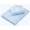Bassetti Dream - Set Asciugamani Da Bagno Viso e Bidet Coppia Asciugamani da Bagno con Ospite 430 g/mq | 60x110 cm + 40x60 cm | (AZZURRO)