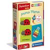 Clementoni Sapientino Baby Montessori - Carte Primo Memo, Gioco di Memoria Educativo Bambini 1-3 Anni, Carte Tattili per Sviluppare Linguaggio e Osservazione, Made in Italy, Lingua Italiana, 16432