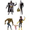 McFarlane Toys McFARLANE DC Animated The New Adventures BATMAN TWO-FACE KILLER CROK & BATGIRL