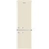 Amica KGCR 387 101 B Retro frigorifero con congelatore, altezza 181 cm, larghezza 55 cm, 244 L/EEK C, autoportante, beige