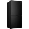 Hisense RQ5P470SAFD - Frigorifero da 304 litri, congelatore da 179 litri, Total NoFrost, Wifi, Multi AirFlow, FastFreeze, classe di efficienza energetica D, 178,5 x 79,4 cm, colore: Nero