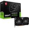 MSI VENTUS GEFORCE RTX 4060 2X BLACK 8G scheda video NVIDIA 8 GB GDDR6