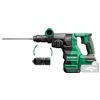 HIKOKI Akku Bohr- und Meißelhammer DH3628DC, Aufnahme: SDS-plus, mit Schnellsp.-Bohrfutter, (36V, Leerlaufdrehzahl 4300min-1, Schlagenergie:3,2 J,Brushless, OHNE Akku, Ladegerät u. Transportkoffer