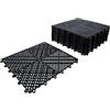 BGS 74546 | Set di piastrelle in plastica | sistema a clic | 400 x 400 x 18 mm | 10 pz.