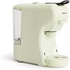 CREATE / POTTS/Macchina per caffè macinato e capsule Verde / 19 bar, programmabile, serbatoio da 600 ml, sistema di riscaldamento dell'acqua Thermoblock, adatta per caffè in tutti i formati, 1450W