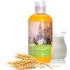 Nobleza Shampoo per Cani, Shampoo Contro Prurito, Acari e pulci, Calma la Pelle dei Cani, Profumo di Latte d'Avena, 250ML
