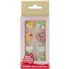 FunCakes Decorazioni di Zucchero Sweet Celebrations: pronte per l'uso per la decorazione di torte, Ottime per cupcakes, muffin e altro, senza glutine, Set/8