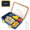 Sandwich Box Spiderman Contenitore Porta Pranzo per Bambini, Multi Scomparti, Chiusura Sicura