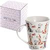 SPOTTED DOG GIFT COMPANY Tazza Cane, Tazza da Colazione, Tazza da Caffè e Tè con Cane Carino, Regalo Per Donna, Uomo Amanti dei Cani