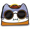Croci Catmania Tomodachi - Trasportino per cani e gatti, Borza porta cane e gatto, Zaino da trasporto per animali, Taglia piccola, Grigio, 48x20x36 cm