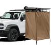 Inoamity Tenda Doccia Campeggio per Auto - Cabina Doccia Portatile Impermeabile Oxford, Telaio in Alluminio, Resistente alla deformazione, Tenda WC Monta su Barre Portatutto per Campeggio