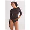 Intimissimi Brasiliana In Pizzo Marrone