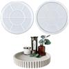 Augesak Stampo in Silicone Vassoio, Stampi per Resina Epossidica, per Il Fai da Te Fare Piatti, Coaster, Creazione di Artigianato, Decorazioni per la Casa